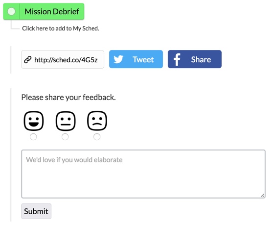 SessionFeedbackForm