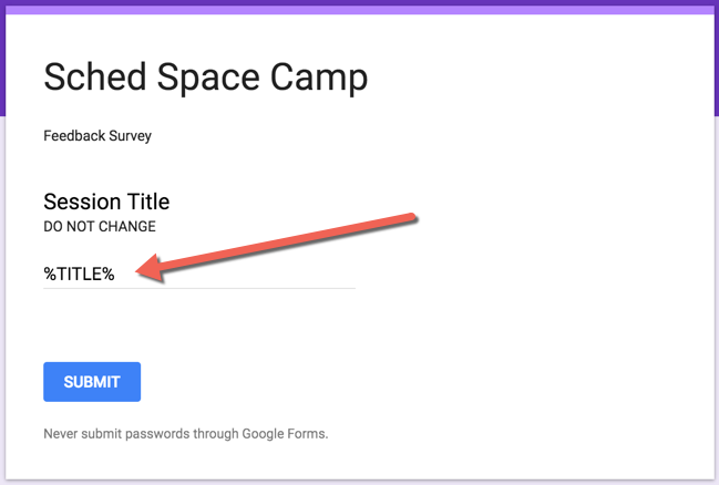 Survey Title