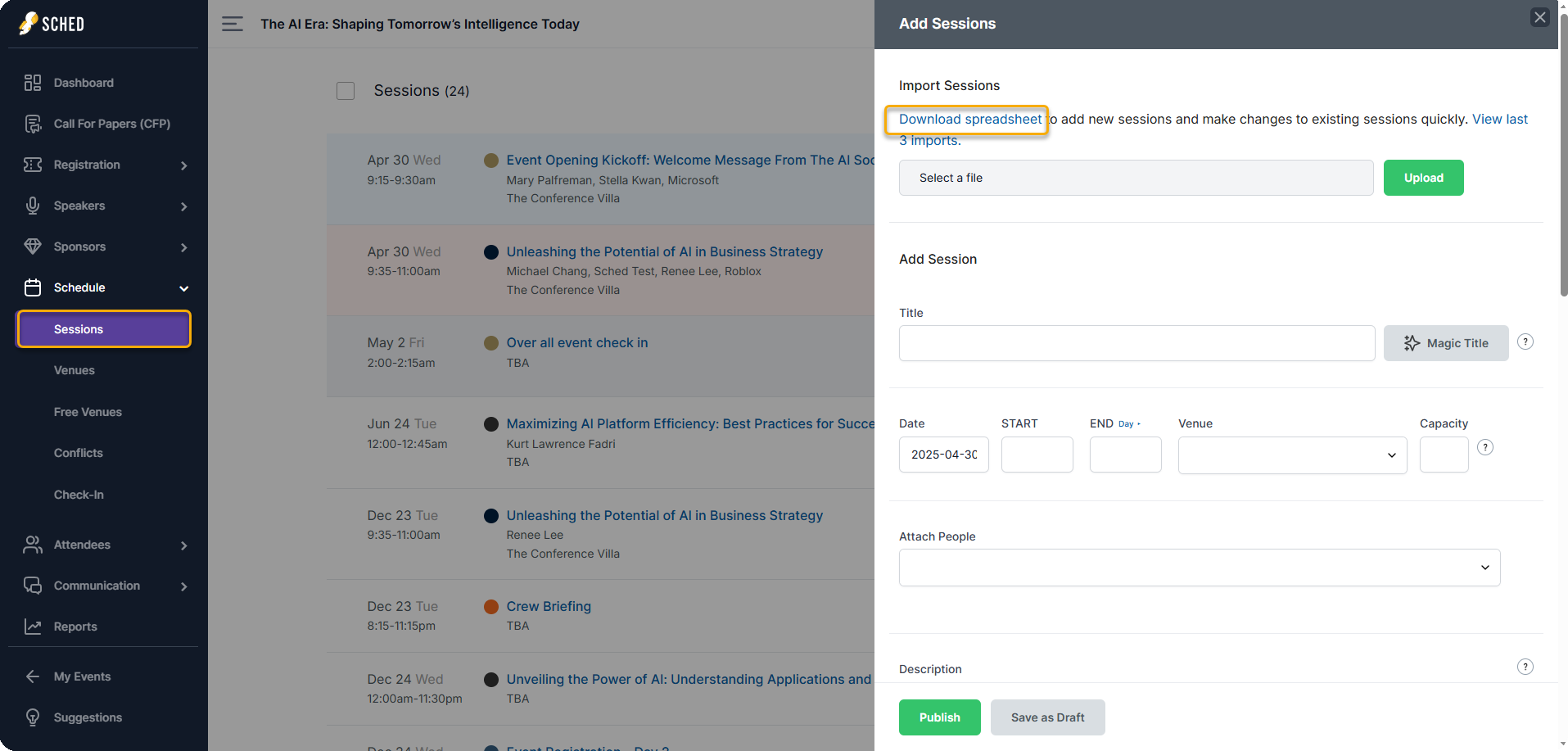 Adding And Importing Sessions 2 Image 26
