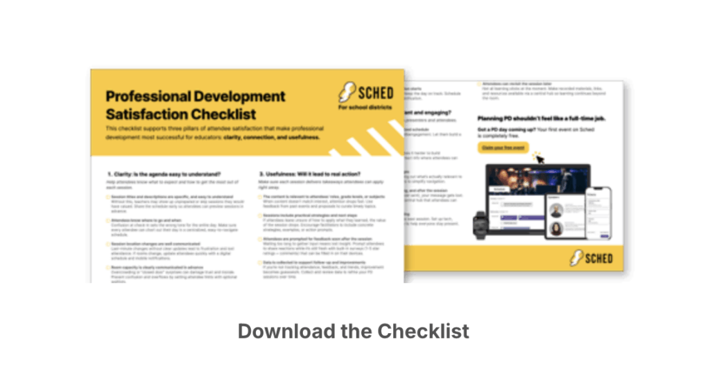 Pd Checklist Download